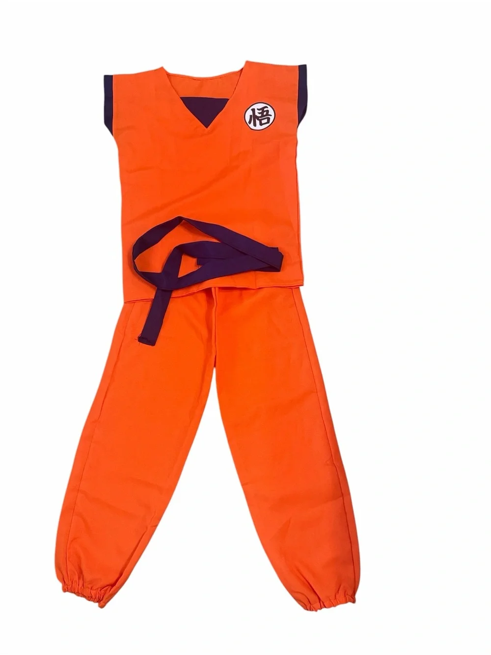 Kids Orange and Blue Boys Belted Costume(Size XL)